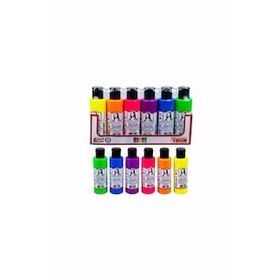 Monalisa SD1006F 6x70 ml Multi Fosforlu Akrilik Boya