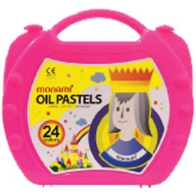 Monami 0390 24 Lü Çantalı Hediyeli Pastel Boya