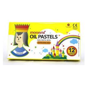 Monami 12 Renk Karton Kutu Pastel Boya