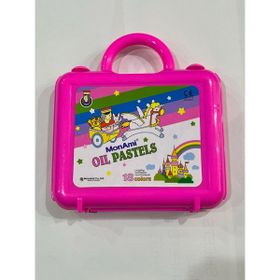 Monami 18 Renk Pembe Çantalı Pastel Boya