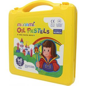 Monami 48+2 Renk Çantalı Pastel Boya