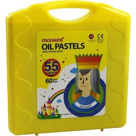 Monami 55+5 Renk Çantalı Pastel Boya