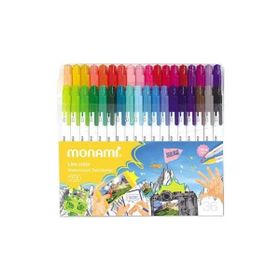 Monami Live Color Su Bazlı 36'lı Fosforlu Kalem Seti