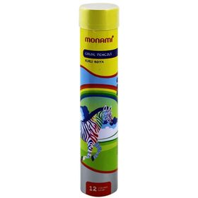 Monami Metal Tüp 12 Renk Kuru Boya