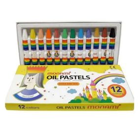 Monami PBL3065 12 Renk Yağlı Pastel Boya