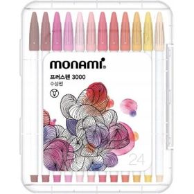 Monami Plus Pen 3000 Serisi 24'lü Keçeli Kalem Seti