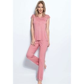 Monamise 18446 Pembe Kadın Pijama Takımı