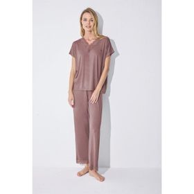 Monamise 18512 Kahve Kadın Pijama Takımı