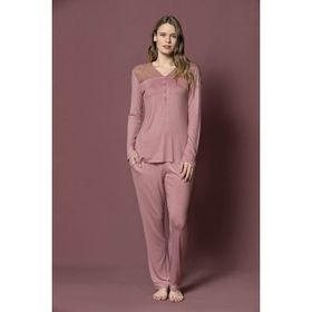 Monamise 19215 Pembe Kadın Pijama Takımı