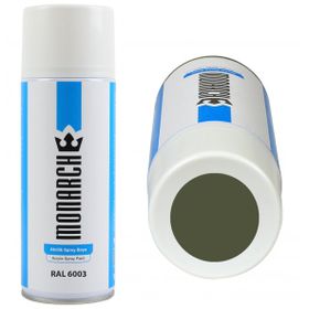 Monarch Ral 6003 400 ml Sprey Boya