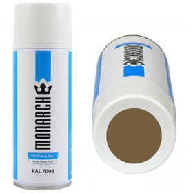 Monarch Ral 7008 400 ml Sprey Boya