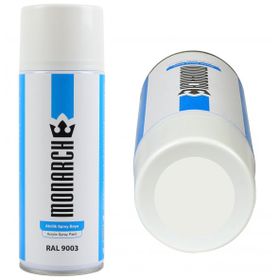 Monarch Ral 9003 400 ml Sprey Boya