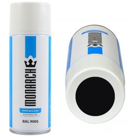 Monarch Ral 9005 400 ml Sprey Boya