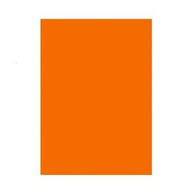 Mondi 50x70 CM 120 GR 100'LÜ Yoğun Turuncu Fon Kartonu