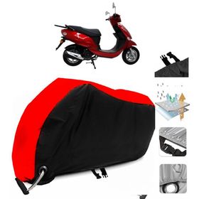 Mondial 100 Loyal Siyah Arka Çanta Uyumsuz Ultra Kalın Su Geçirmez Motor Brandası
