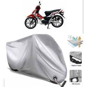 Mondial 100 SFS Sport Siyah Arka Çanta Uyumsuz Ultra Kalın Su Geçirmez Motor Brandası