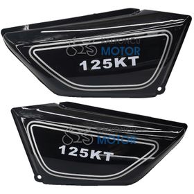 Mondial 125 KT Yan Takımı Siyah Kapak