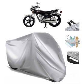 Mondial 125 MG Deluxe Siyah Arka Çanta Uyumsuz Ultra Kalın Su Geçirmez Motor Brandası