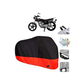 Mondial 125 MG Deluxe Siyah Arka Çanta Uyumsuz Ultra Kalın Su Geçirmez Motor Brandası