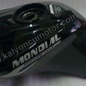 Mondial 125 MH Drift Siyah Benzin Deposu