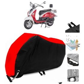 Mondial 125 ZNU Siyah Arka Çanta Uyumsuz Ultra Kalın Su Geçirmez Motor Brandası