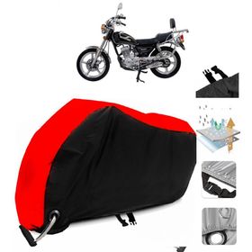 Mondial 150 KT Siyah Arka Çanta Uyumsuz Ultra Kalın Su Geçirmez Motor Brandası