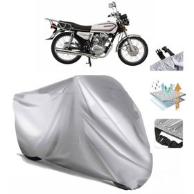Mondial 150 Masti Siyah Arka Çanta Uyumsuz Ultra Kalın Su Geçirmez Motor Brandası