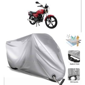 Mondial 150 MG King Siyah Arka Çanta Uyumsuz Ultra Kalın Su Geçirmez Motor Brandası