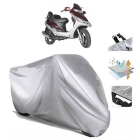 Mondial 150 RE Siyah Arka Çanta Uyumsuz Ultra Kalın Su Geçirmez Motor Brandası