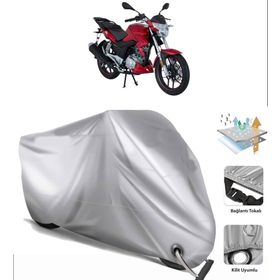 Mondial 150 Z-ONE I Siyah Arka Çanta Uyumsuz Ultra Kalın Su Geçirmez Motor Brandası