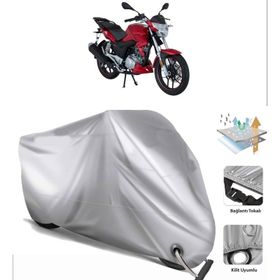 Mondial 150 Z-ONE I Siyah Arka Çanta Uyumsuz Ultra Kalın Su Geçirmez Motor Brandası