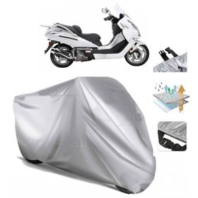 Mondial 250 Jet Max Siyah Arka Çanta Uyumsuz Ultra Kalın Su Geçirmez Motor Brandası