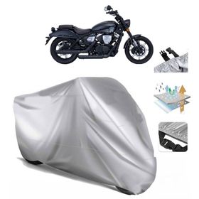 Mondial 250 Nevada Siyah Arka Çanta Uyumsuz Ultra Kalın Su Geçirmez Motor Brandası