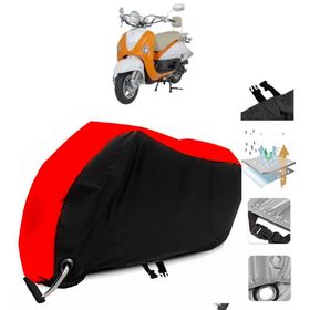 Mondial 50 ZNU Siyah Arka Çanta Uyumsuz Ultra Kalın Su Geçirmez Motor Brandası