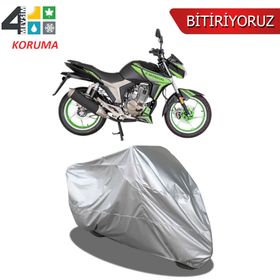 Mondial KD 125 F CBS Siyah Arka Çanta Uyumsuz Ultra Kalın Su Geçirmez Motor Brandası