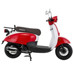 Mondial Turismo 2024 50 Kırmızı Beyaz Scooter