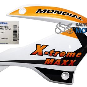 Mondial X-Treme Max 200 Benzin Deposu Beyaz Sağ Grenaj