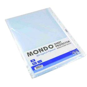 Mondo A4 100'lü Delikli Poşet Dosya