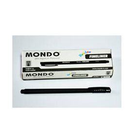 Mondo Softliner Rainbow Siyah Keçeli Kalem