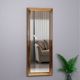 Mone Ayna 40x105 Dekoratif Bronz Salon Ofis Boy Aynası
