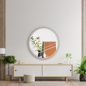 Mone Ayna Dekoratif Modern Desen Yuvarlak Ayna