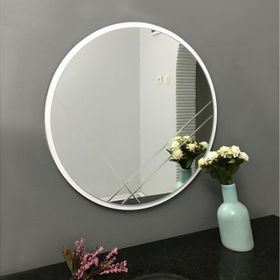 Mone Ayna Dekoratif Modern Desen Yuvarlak Ayna