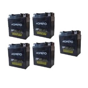 Monero 12N5L-BS (Cub-Ybr) 12V 5AH 5li 119X60x129 MM Akü Seti
