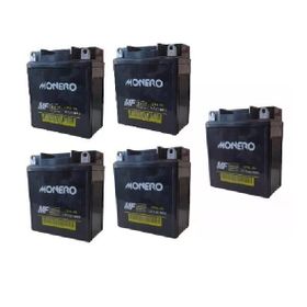 Monero 12N5L-BS (Cub-Ybr) 12V 5AH 5li 119X60x129 MM Akü Seti