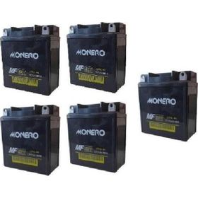 Monero 12N5L-BS (Cub-Ybr) 12V 5AH 5li 119X60x129 MM Akü Seti