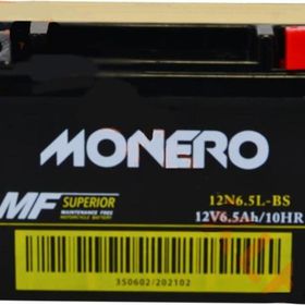 Monero 12N6.5L-BS 12V6.5AH Rks Rt 250 Akü