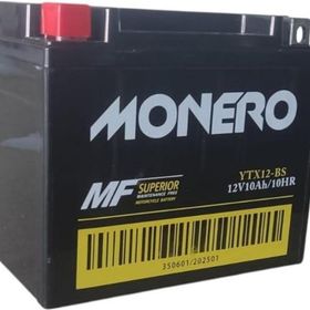 Monero 12V 10Amper YTX BS Motosiklet Akü
