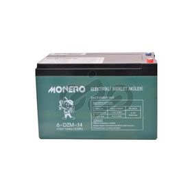 Monero 12v 14 Amper Yatık E-Bike Akü