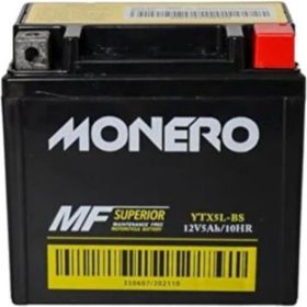 Monero Mondial SFC Yamaha BWS Honda Activa Honda Beat 12 V 5 A Akü