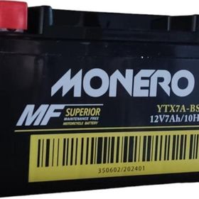 Monero YTX7A Scooter 12 V 7 Ah Akü